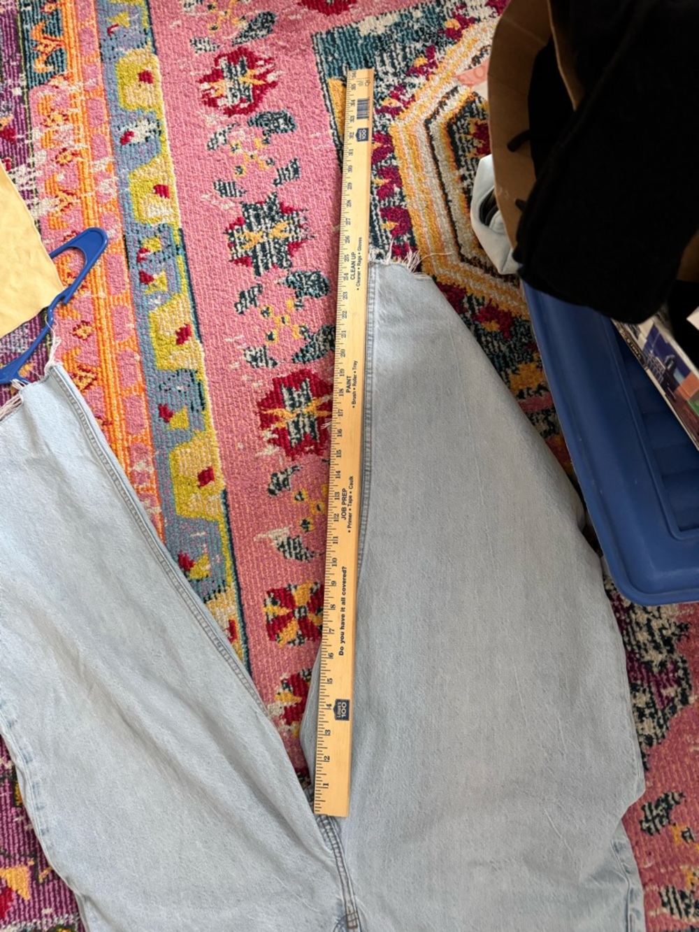 Abercrombie & Fitch the crop wide leg high rise 30 curve love - Picture 11 of 11